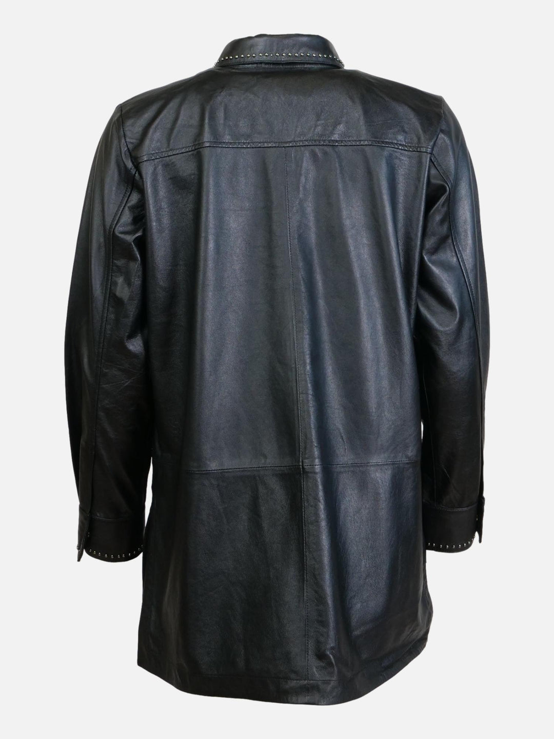 Jincy, 77 cm. - Lammeskinn - Dame - Svart