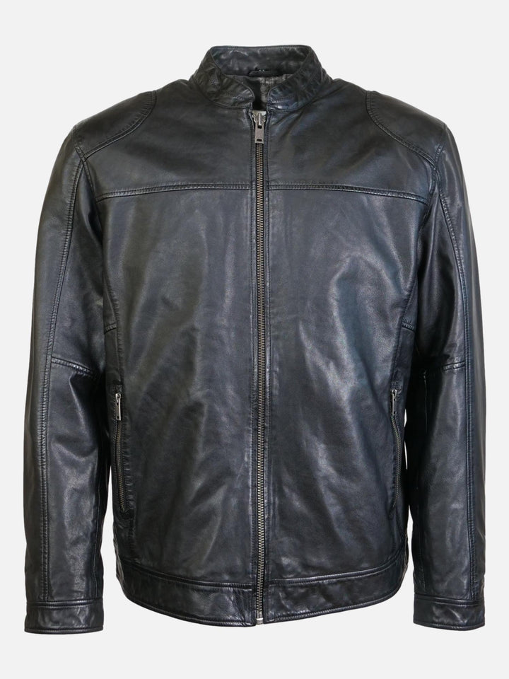 Heino, 68 cm. - Lams Hollywood-leer - Heren - Zwart