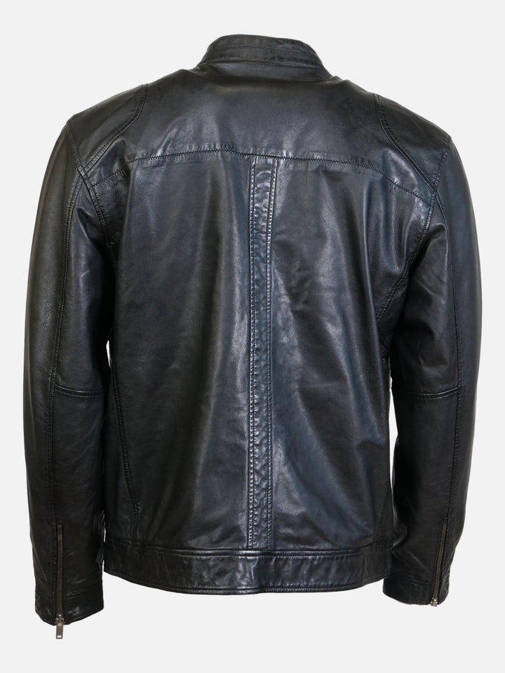 Heino, 68 cm. - Lams Hollywood-leer - Heren - Zwart