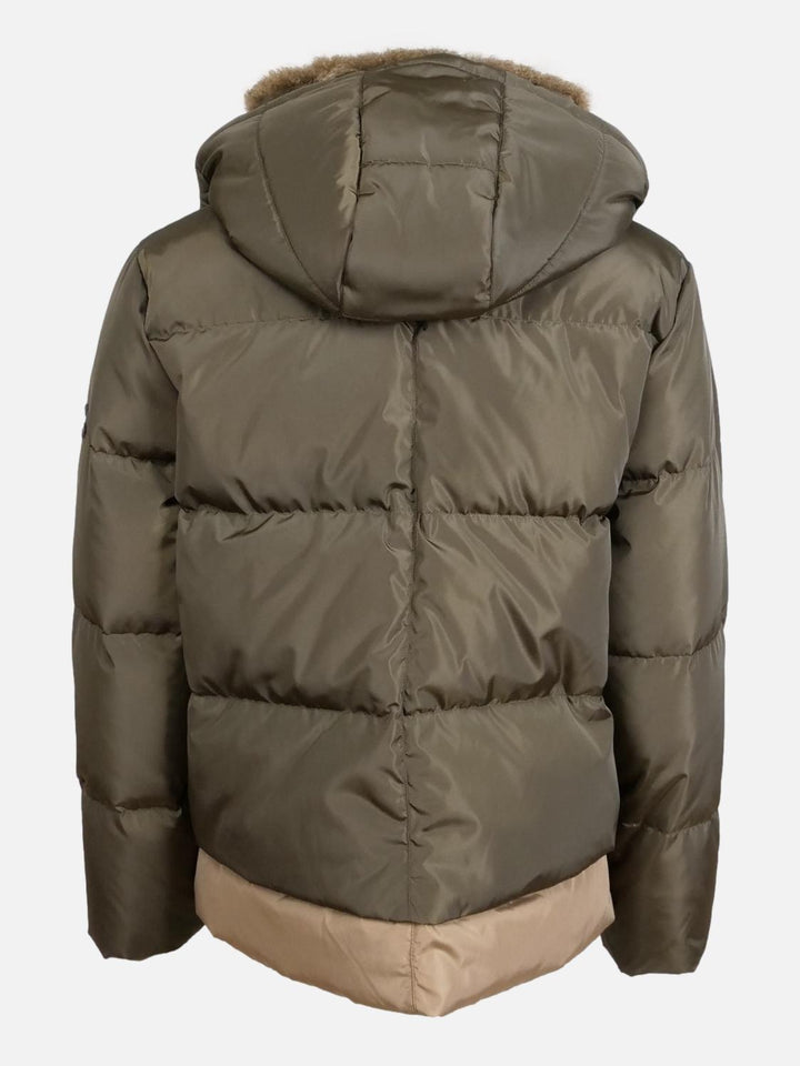 Henriette 61 cm. - Hette - Ekte dunjakke - Dame - Army & Camel