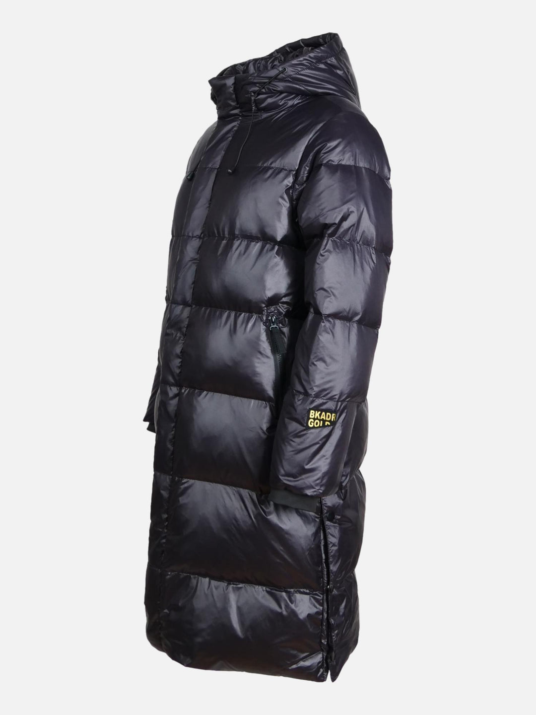 Harriet, 95 cm. - Dunjakke med hette - Dame - Sort