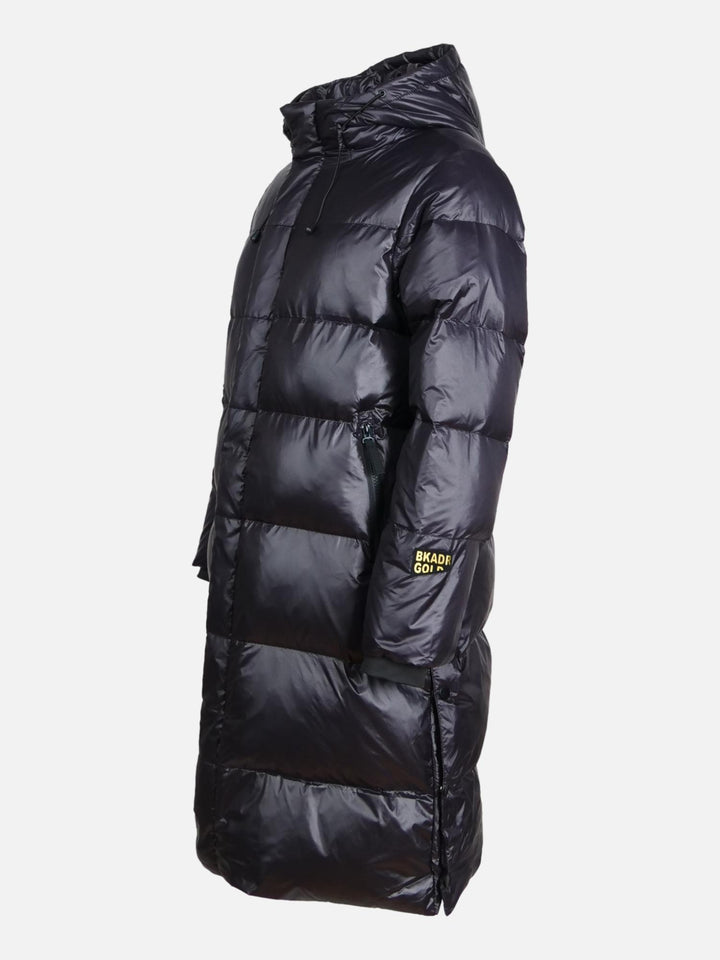 Harriet, 95 cm. - Dunjakke med hette - Dame - Sort