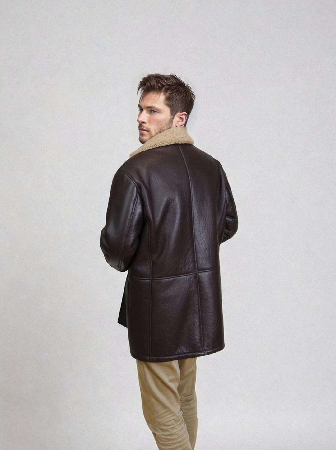 Georges, 82 cm - Krave - Rock Lam - Mand - Brun