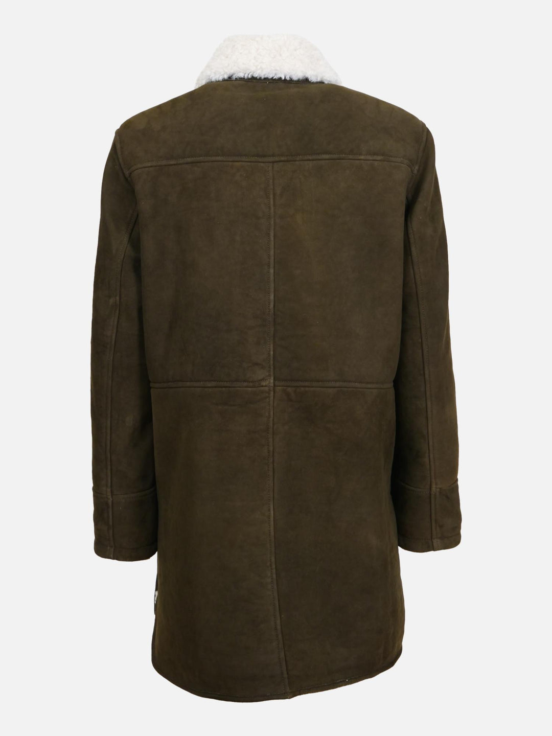 Hadley, 88 cm. - Geitensuède - Dames - Olijf