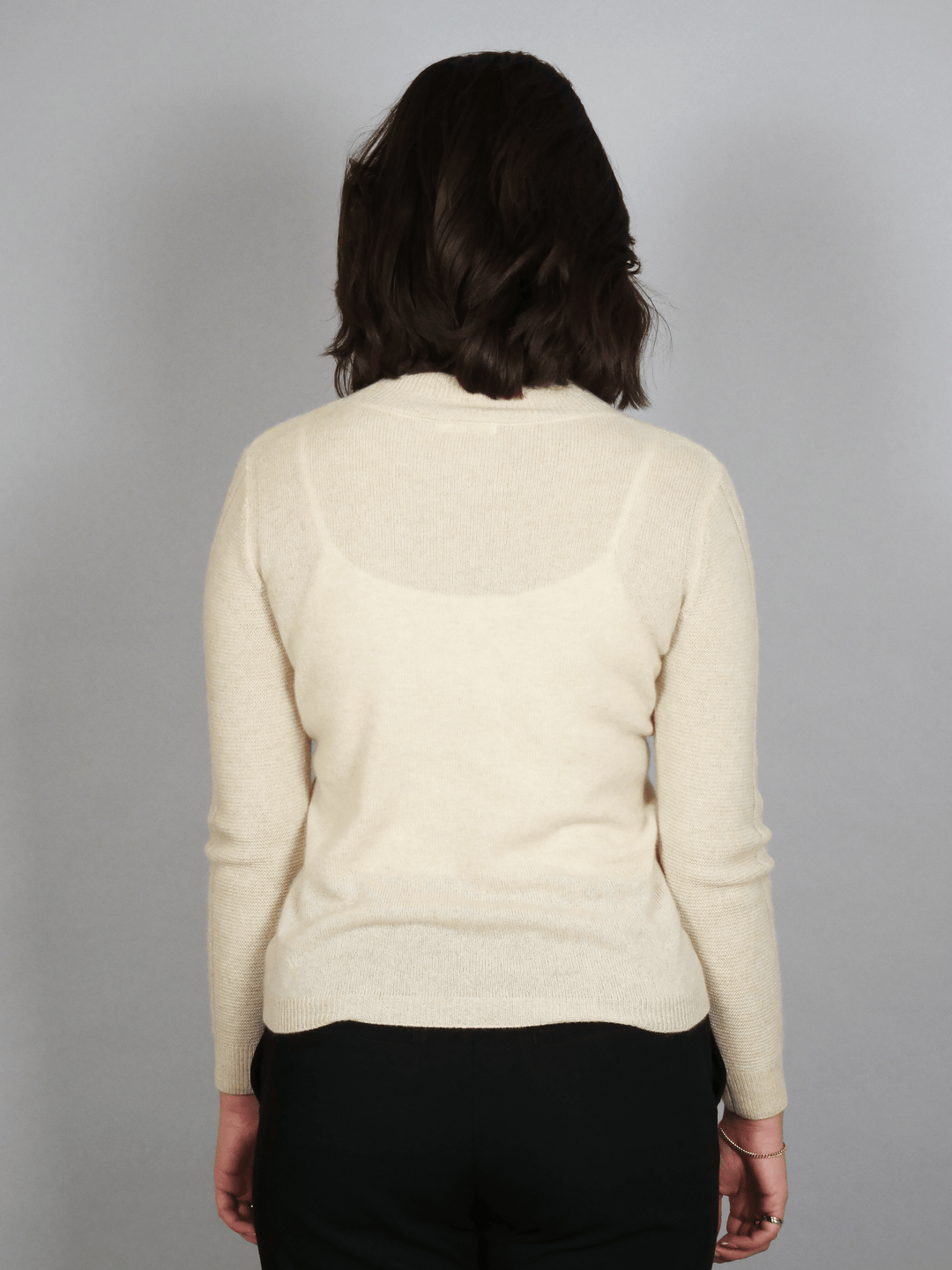 Maglia MKI - 100% Cashmere - Accessori - Beige Chiaro