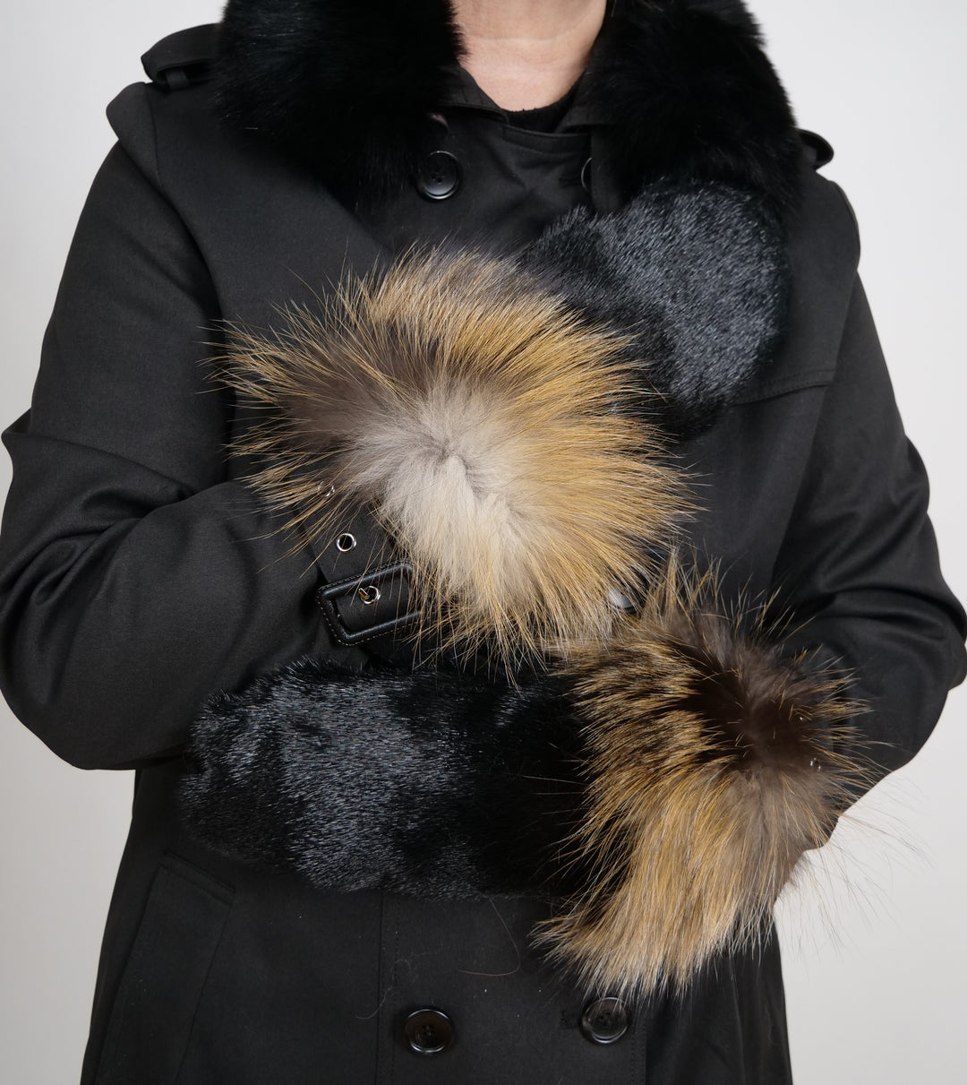 Thule Mitten - Ringelrob - Accessoires - Zwart