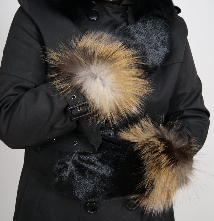 Thule Mitten - Ringelrob - Accessoires - Zwart