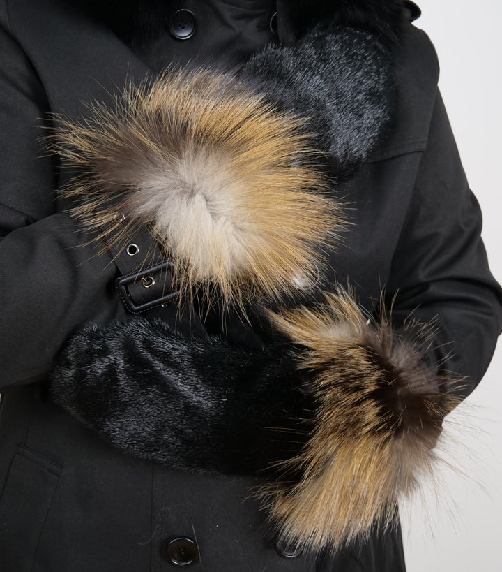 Thule Mitten - Ringelrob - Accessoires - Zwart