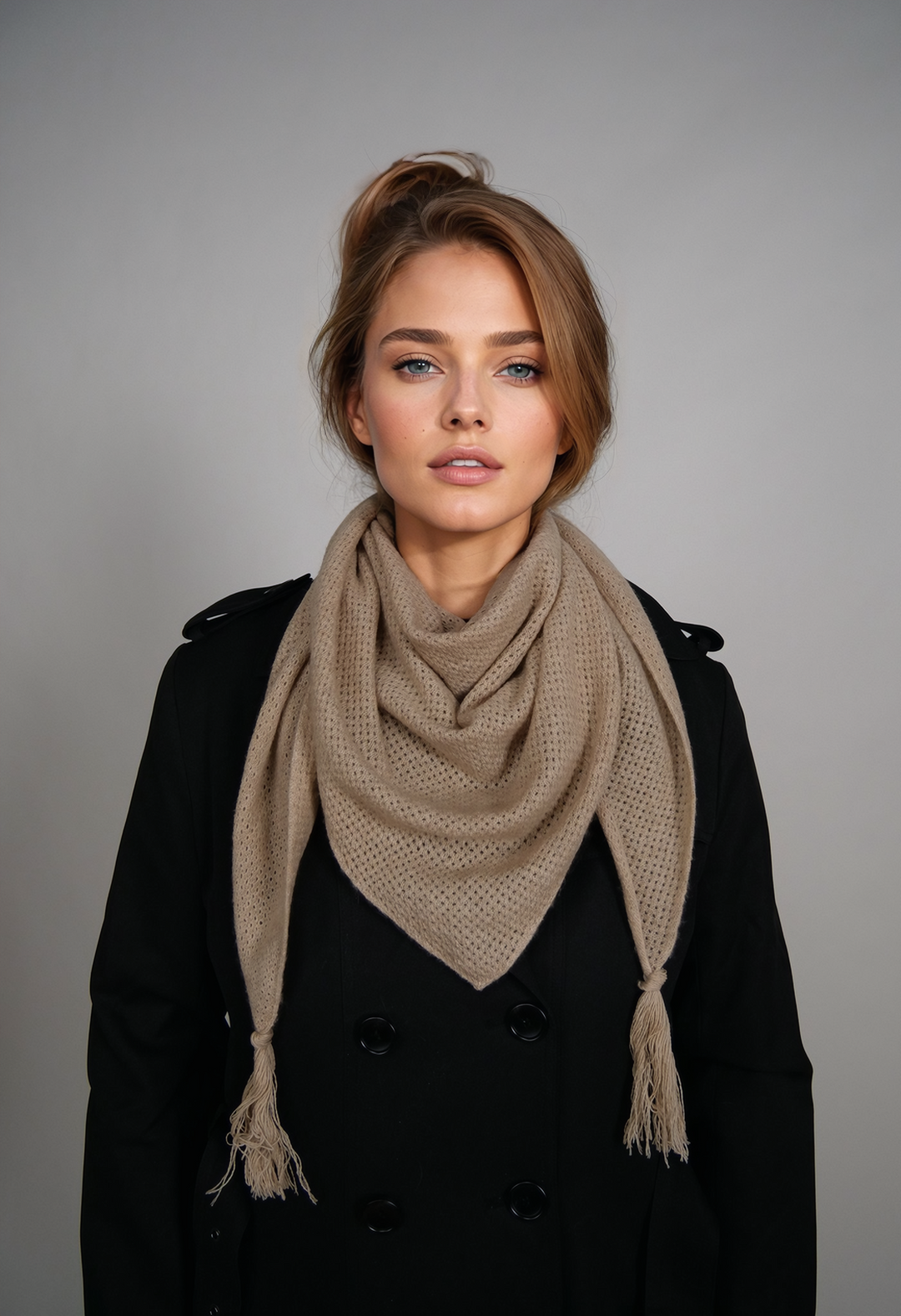 SY-1823 Tørklæde - 100 % PureCashmere - Tilbehør - Riskamel