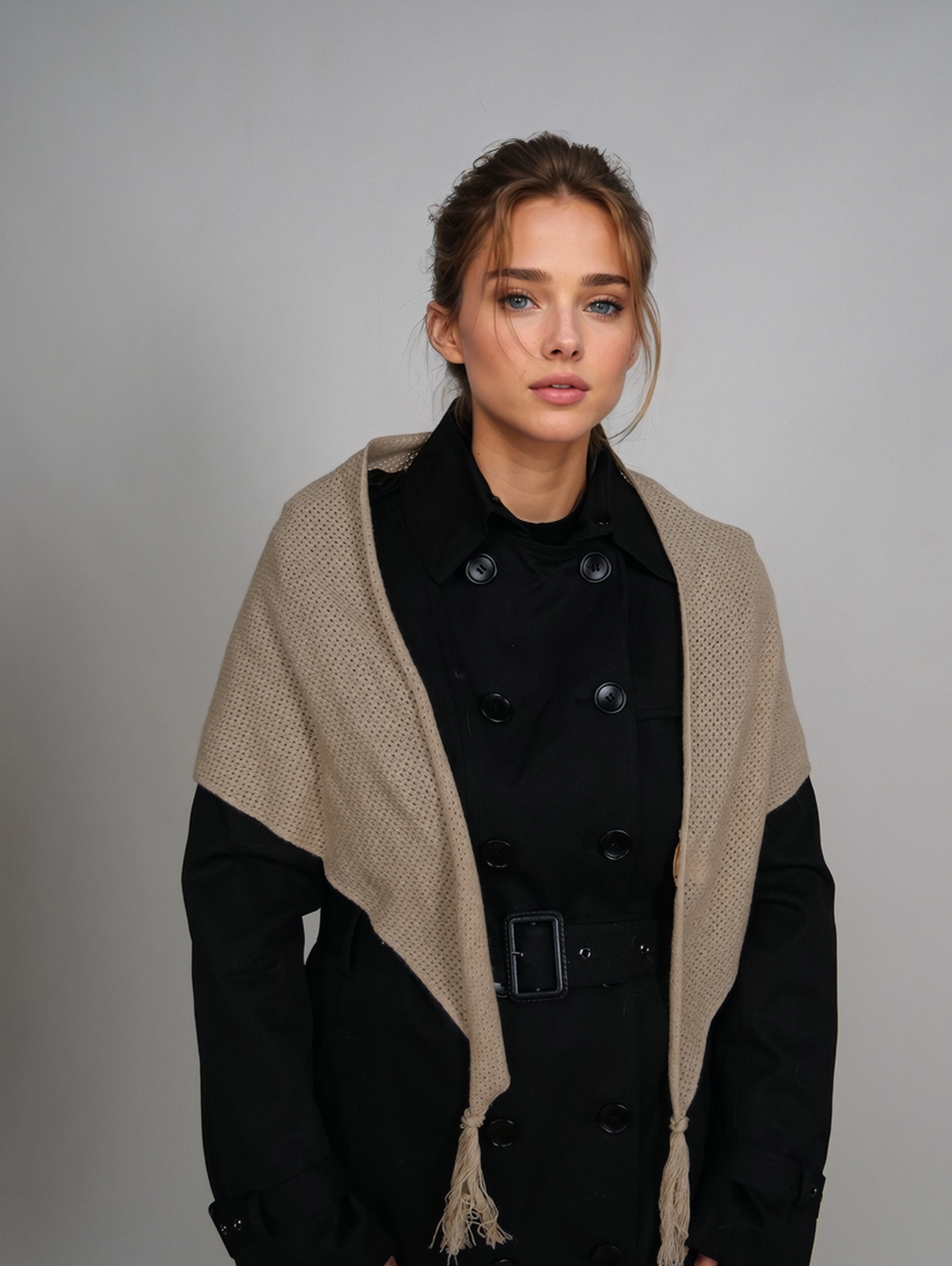 SY-1823 Tørklæde - 100 % PureCashmere - Tilbehør - Riskamel