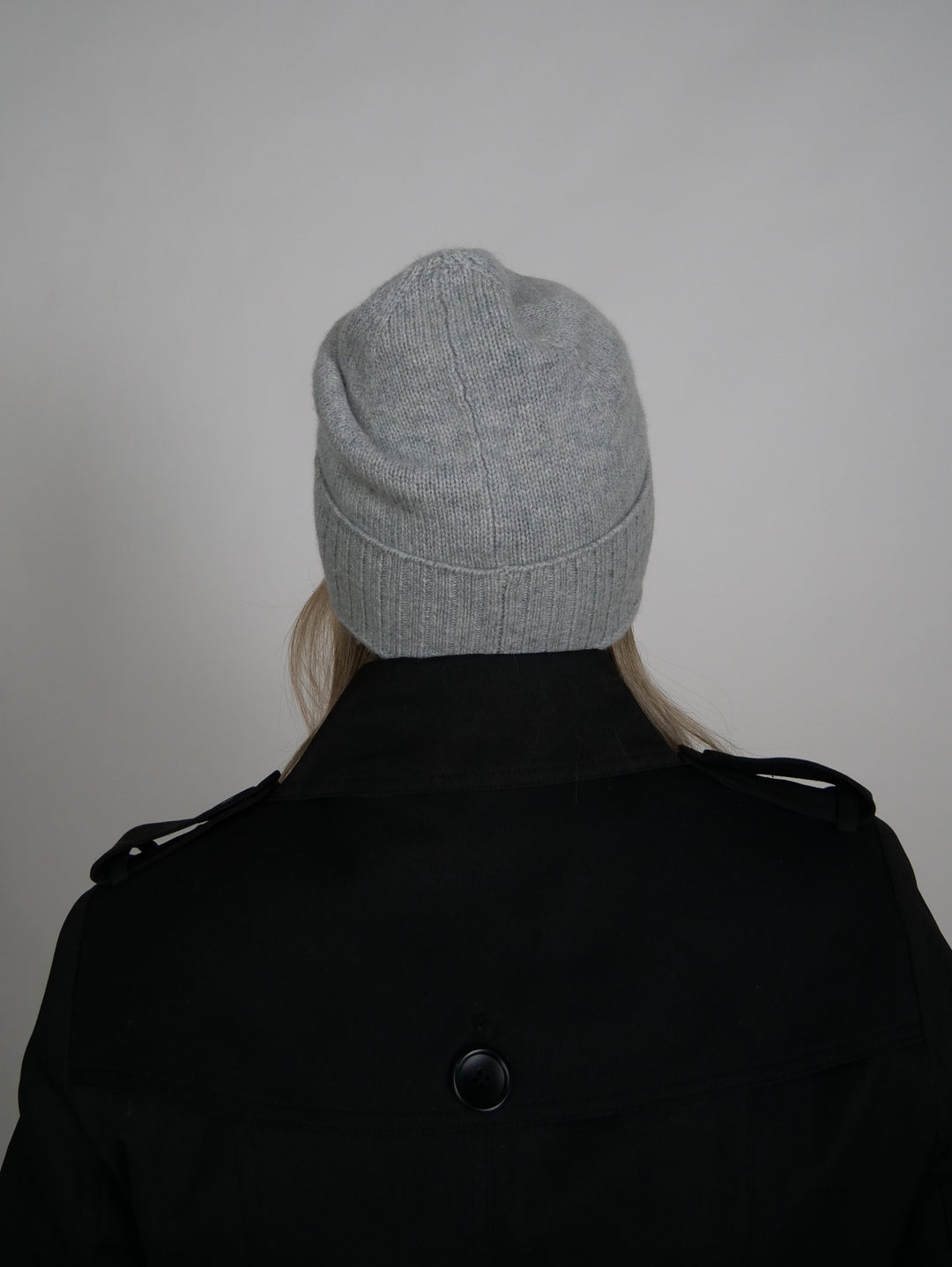 SY-HT2402F Hat - 100% PureCashmere - Tilbehør - Grå