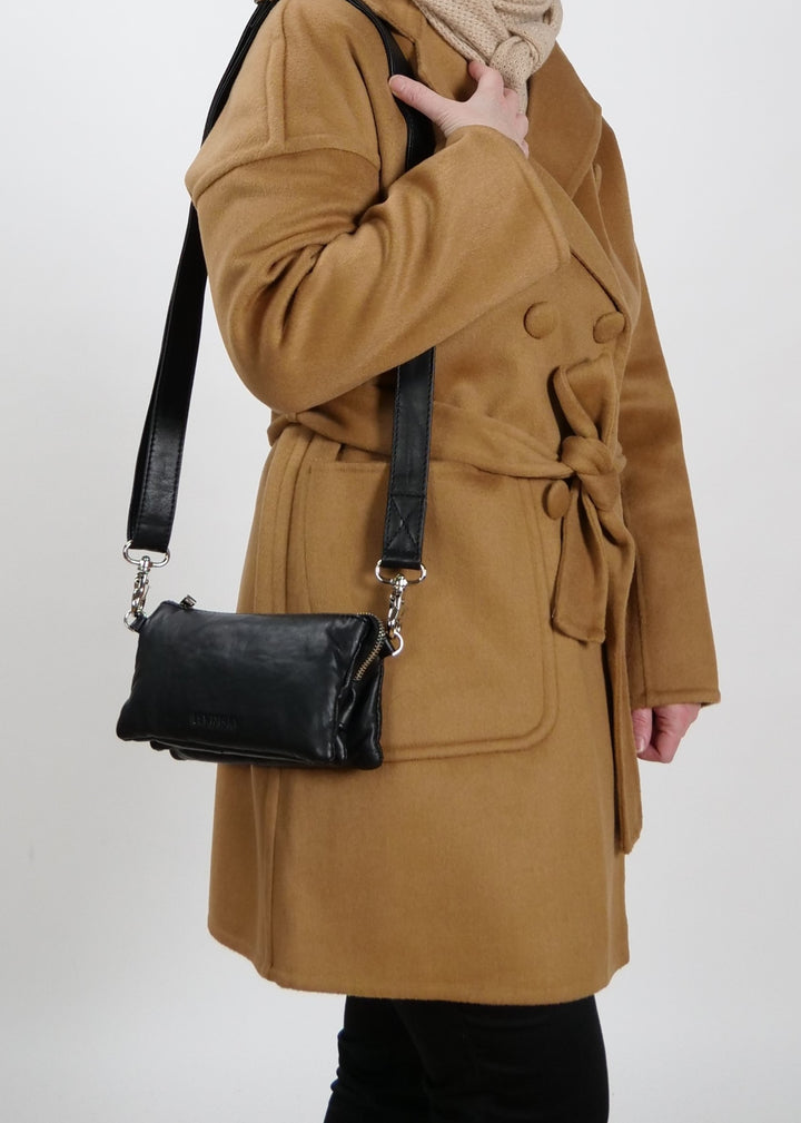 PF-01 Bag Sheep Leather - Accesories Black