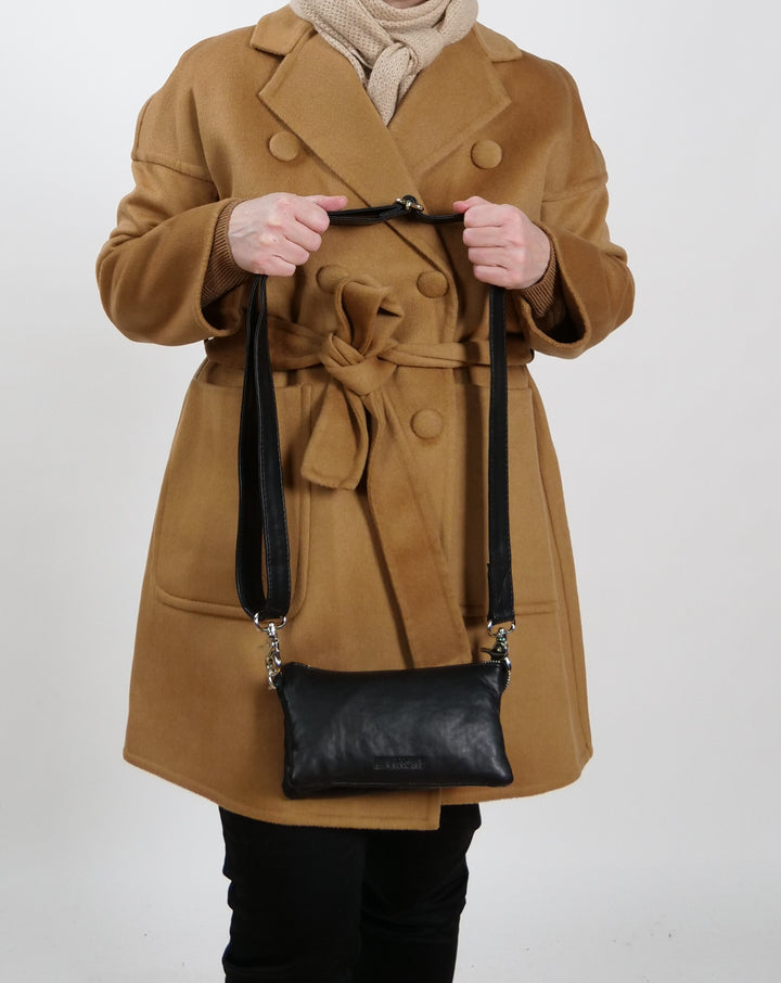 PF-01 Bag Sheep Leather - Accesories Black
