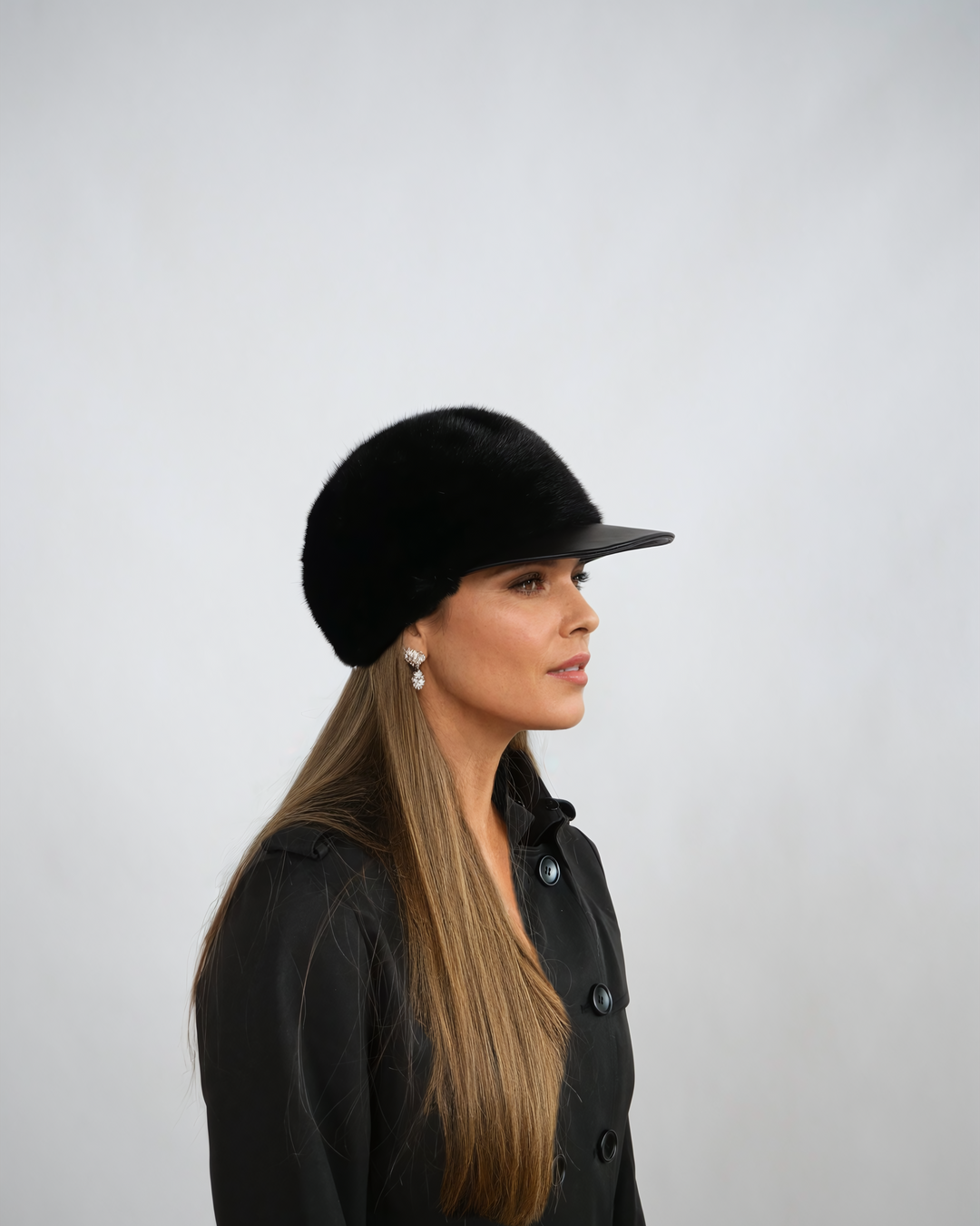 647 Mink Cap - Mink - Acessórios - Preto