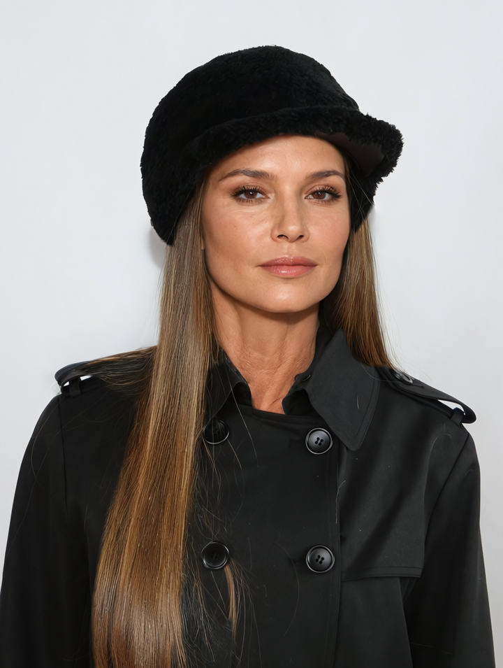 646 Lamb Cap - Lam - Accessoires - Zwart