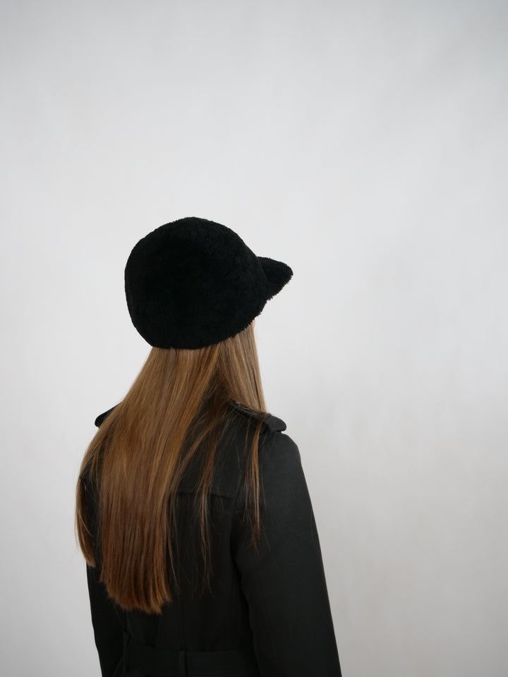 646 Lamb Cap - Lam - Accessoires - Zwart