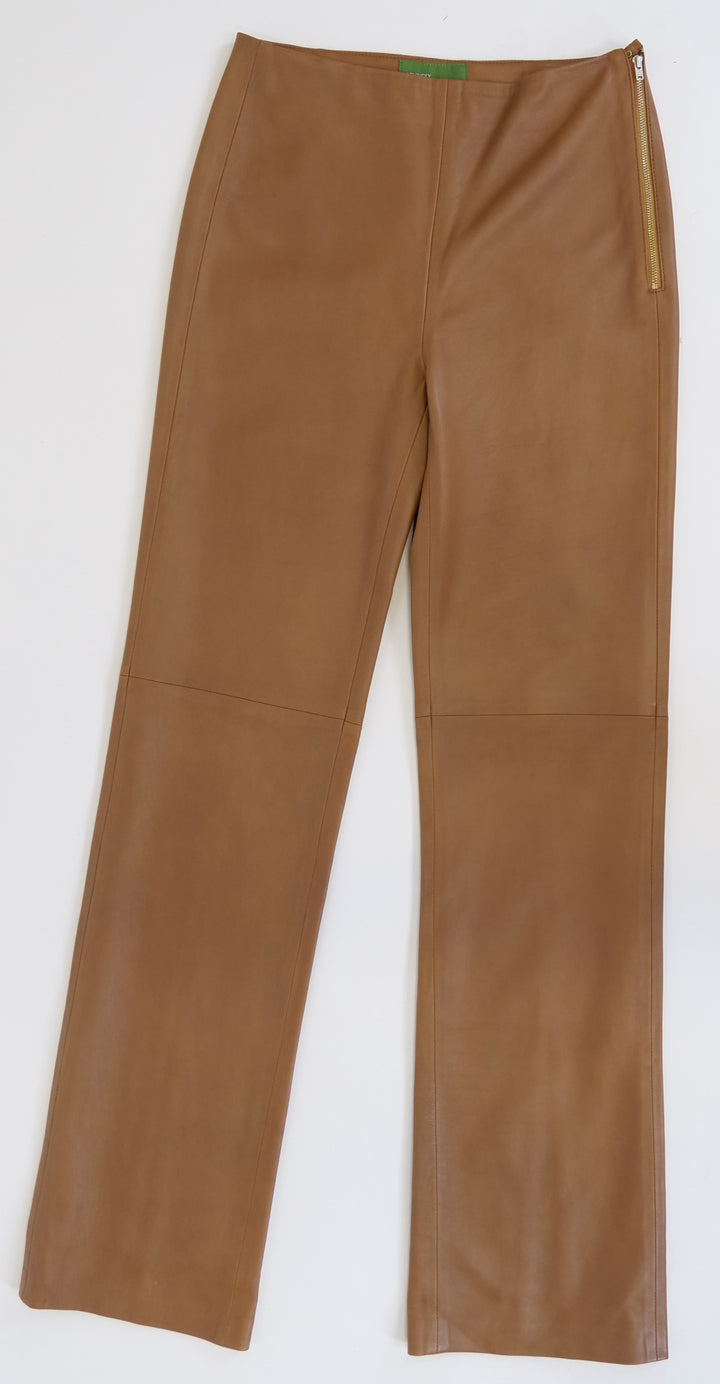 Kathleen Broek - Lam Dior Bonded Leather-Dames - Karamel