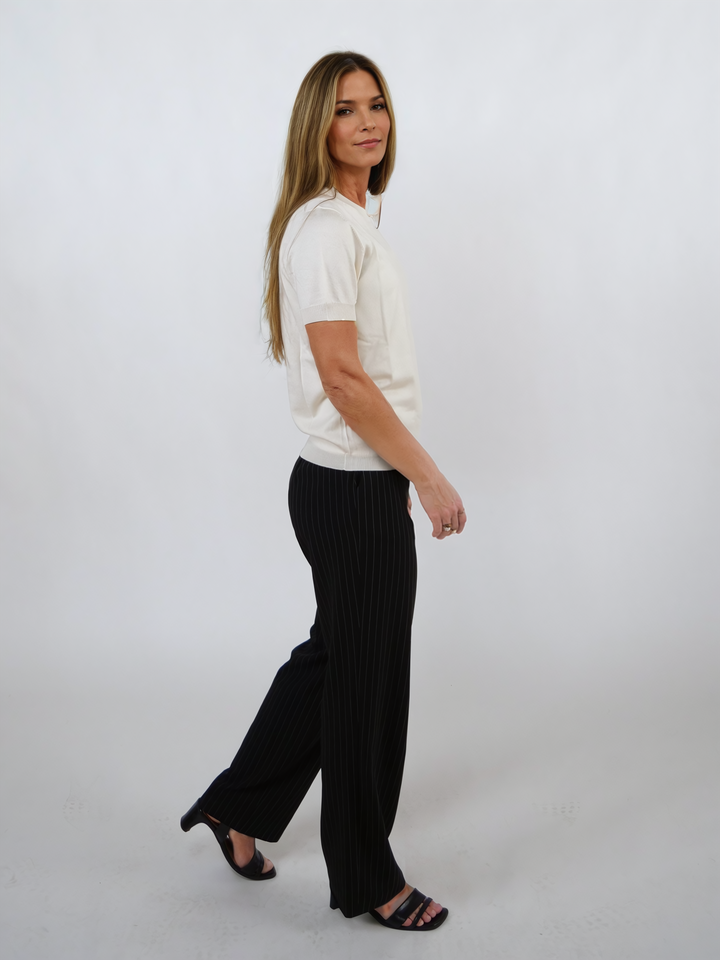 SY-E002 Kvennaskyrta - Cashmere Blend - Kvenna - Fílabein