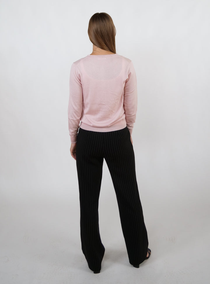 SY-E004 Dame cardigan - 100% Pure Cashmere - Dame - Blush