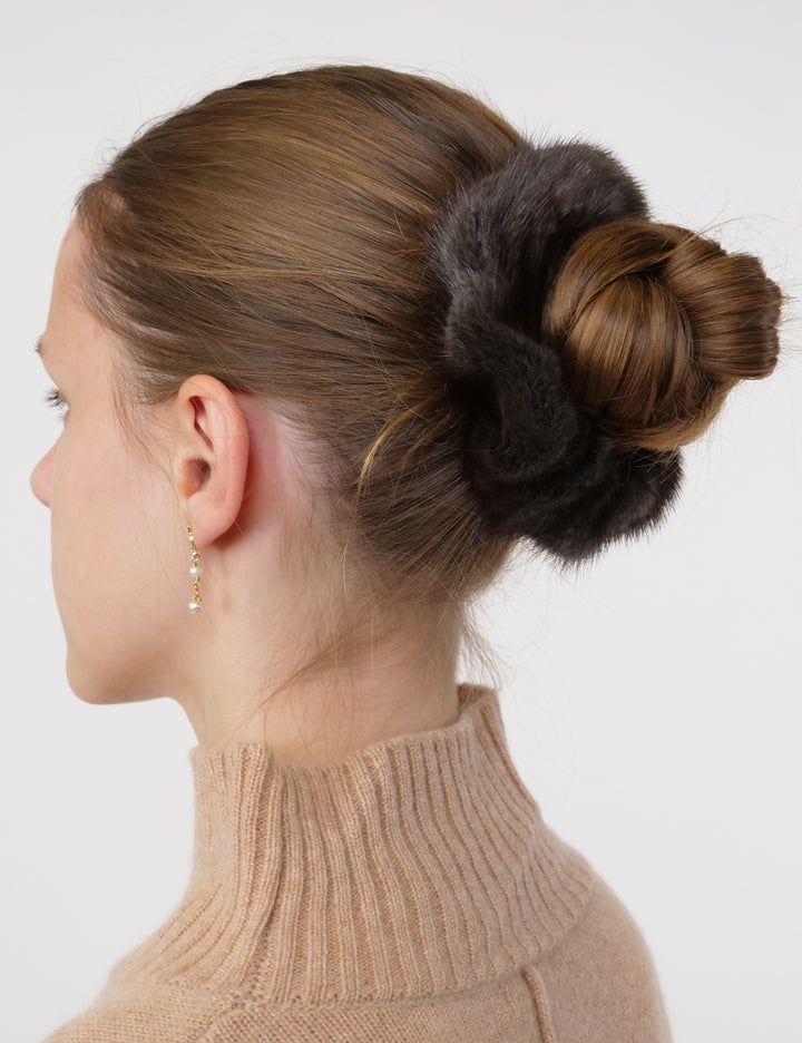 Laço de Cabelo - Vison - Acessórios - Cinza Aço