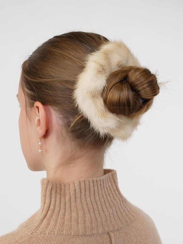 Hårslips - Mink - Tilbehør - Creme