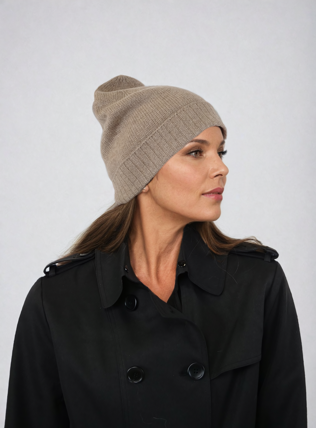 SY-HT2402F Hat - 100% PureCashmere - Tilbehør - Riskamel