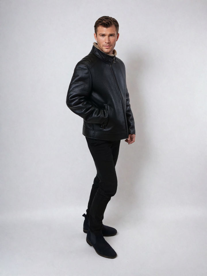 Hank, 68 cm. - Rock Lam - Mand - Sort
