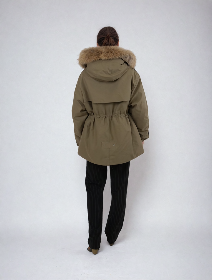 Gigi, 77 cm. - Hætte - Tekstil - Kvinder - Hæren