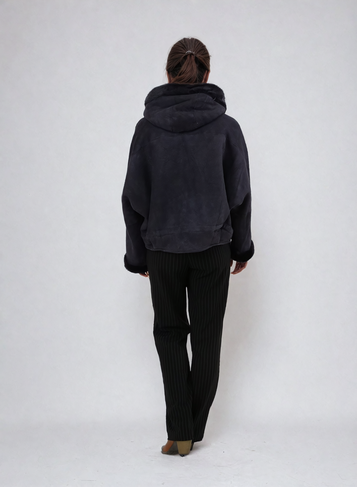 Hosana-B, 61 cm. - Hette - Semsket lam - Dame - Segred Grey