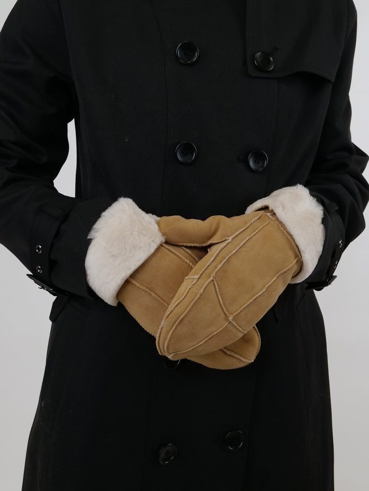 ZXM-105 Mitten Sheep Skin - Accesorries Assorted Brown
