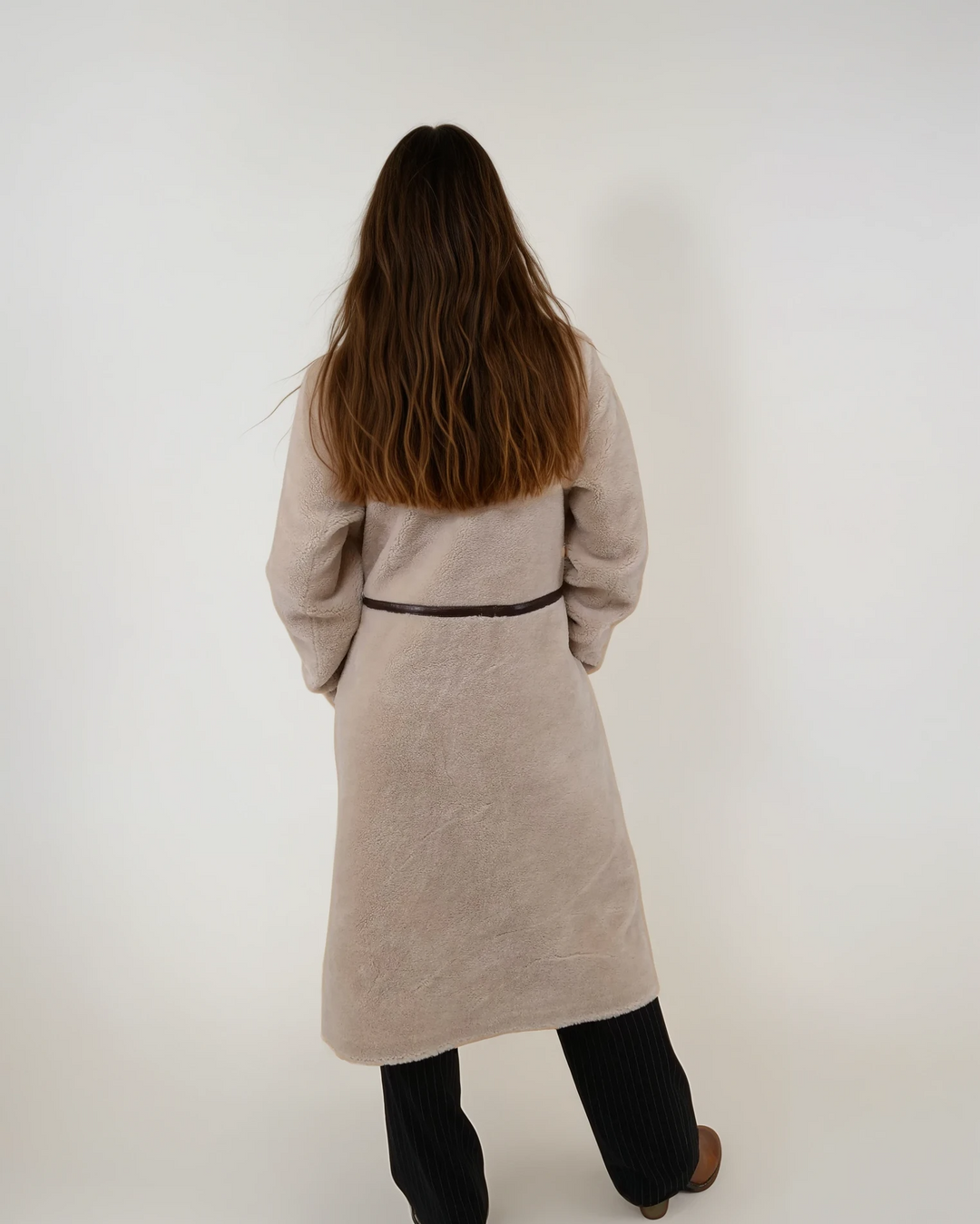 Izolda, 108 cm. - Krage - Air Wool - Dam - Light Camel