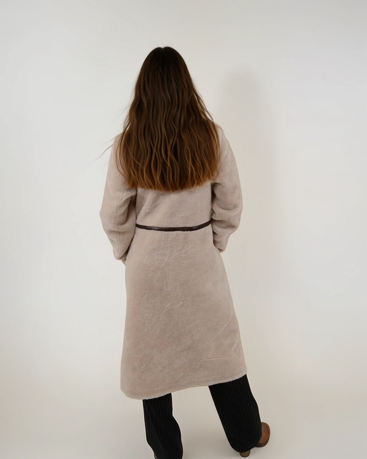 Izolda, 108 cm. - Krage - Air Wool - Dam - Light Camel