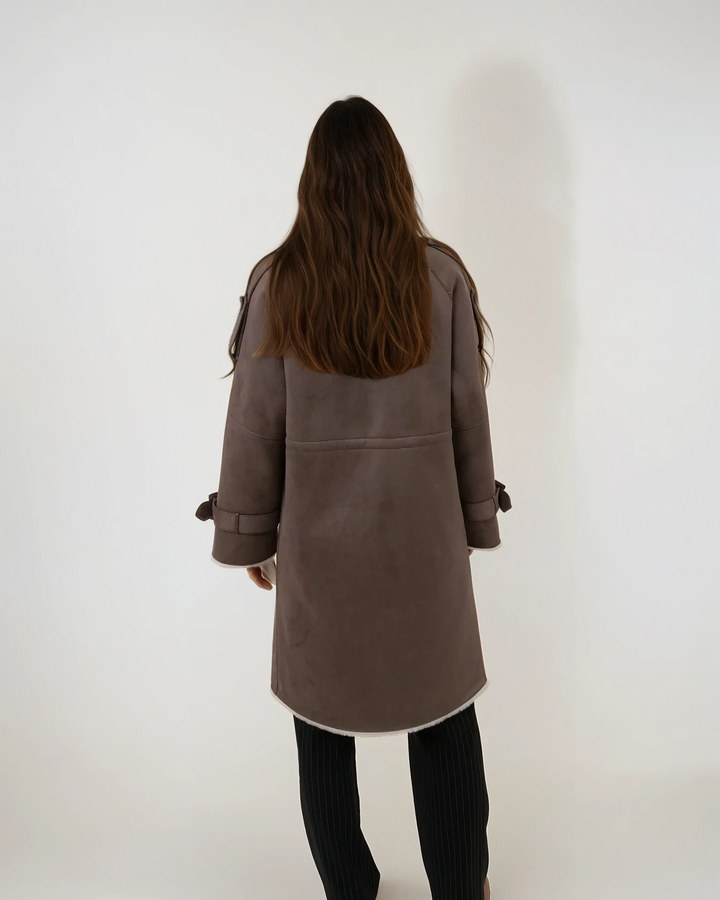 Ikra, 100 cm. - Krave - Air Wool - Damer - Taupe