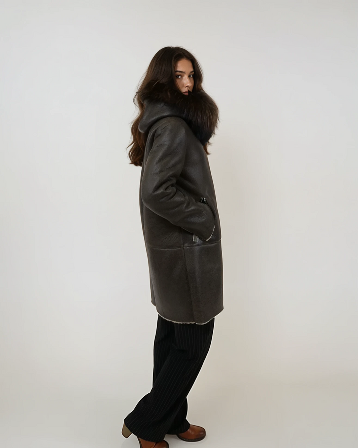 Abella, 85cm. - Cool Lamb - Dames - Donkerbruin