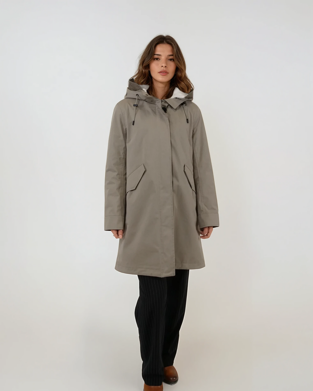 Ilona, ​​97 cm. - Textil - Dam - Light Army