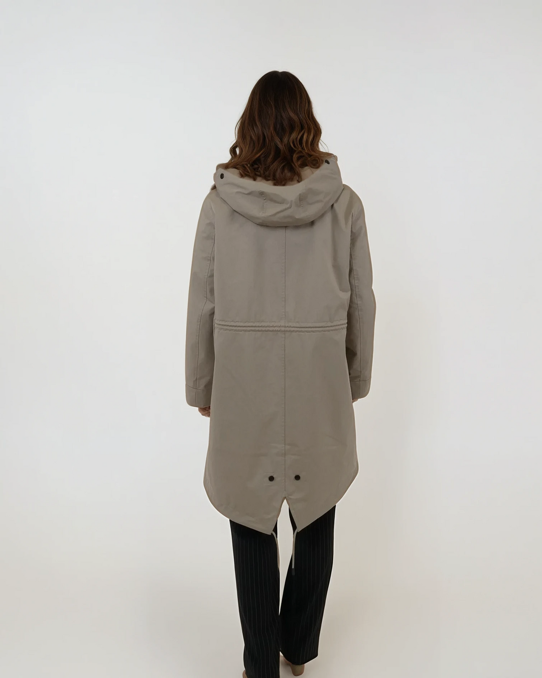 Ilona, ​​97 cm. - Textil - Dam - Light Army