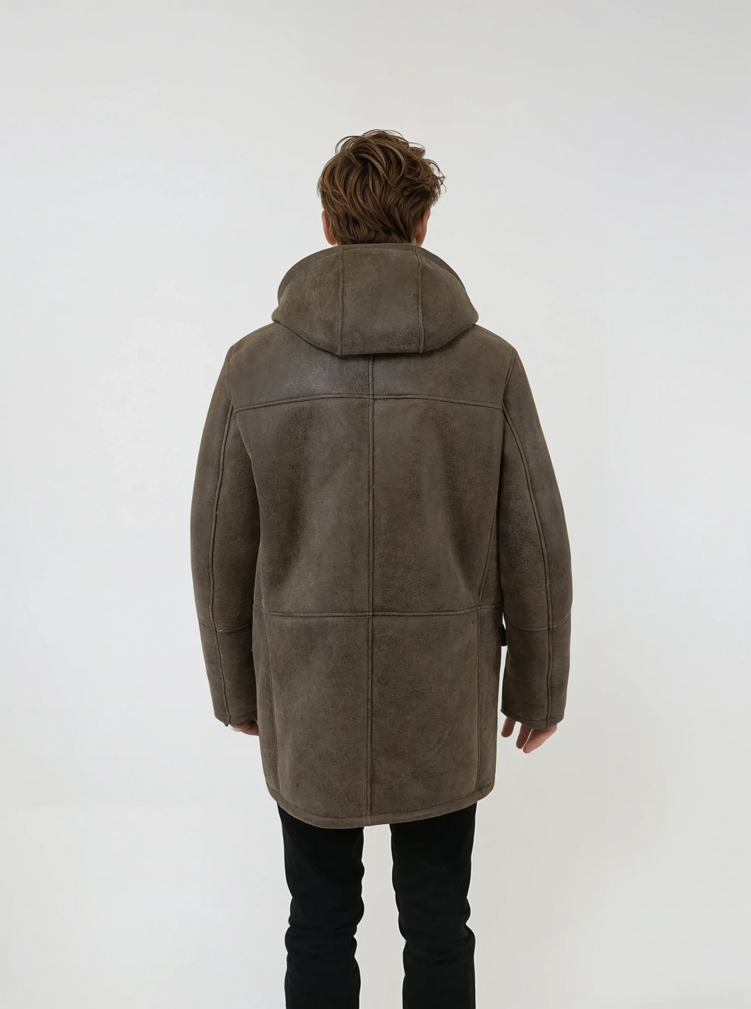 Iago, 85 cm. - Nappa Lamb Crack - Mand - Kamel