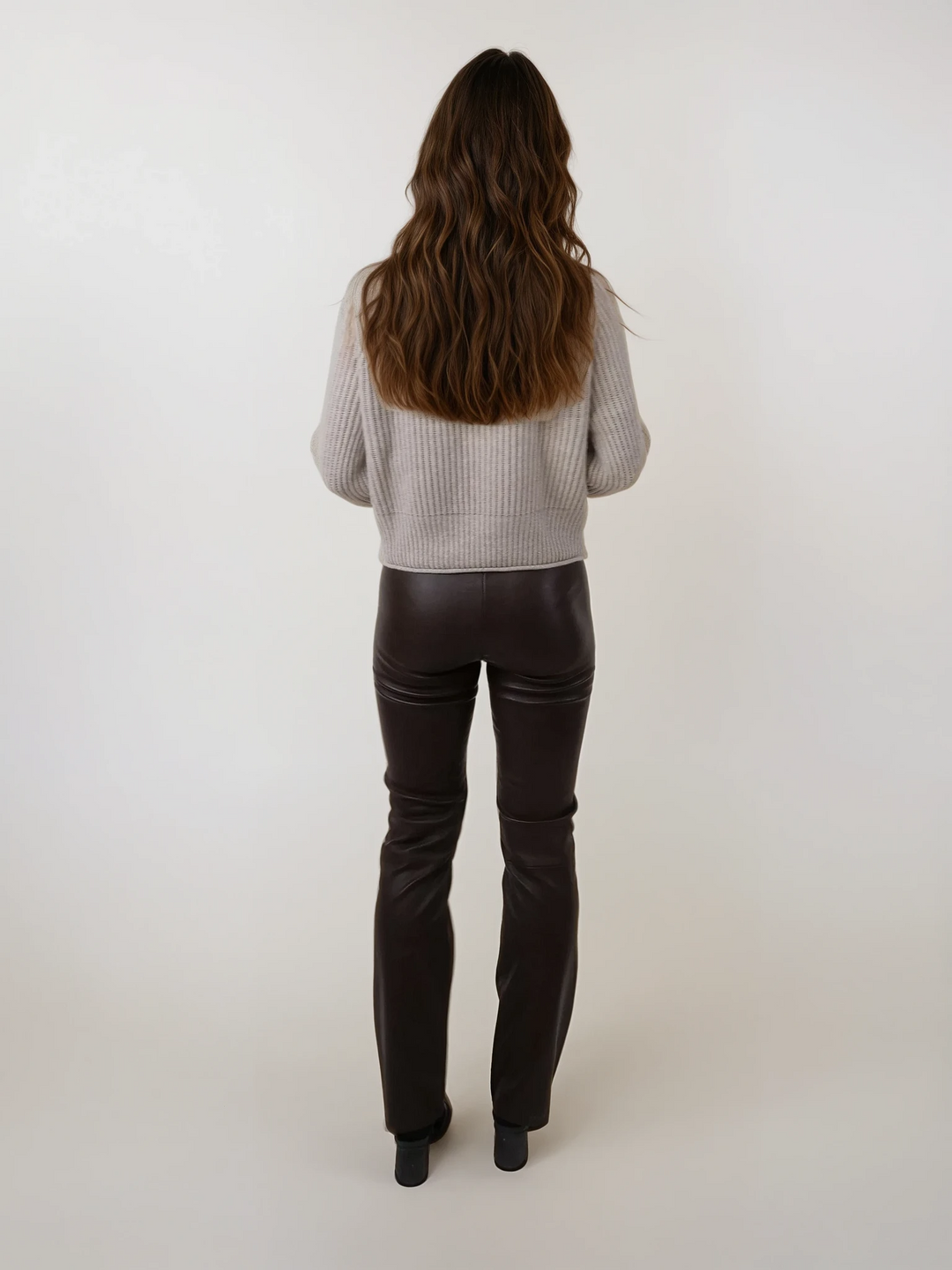 Farah Byxor - Lammstretchläder - Dam - Parker Cognac