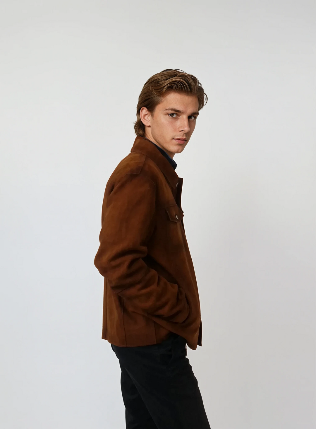 Flip, 68 cm. - Lammmocka - Man - Cigarr