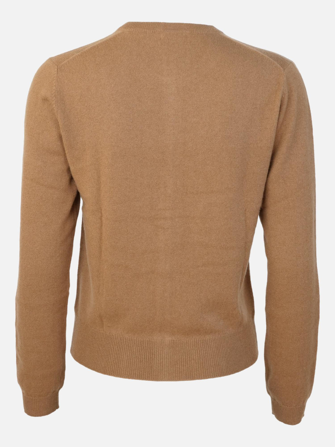 SY-23022 Cardigan - 100% Cashmere - Damer - Dark Camel