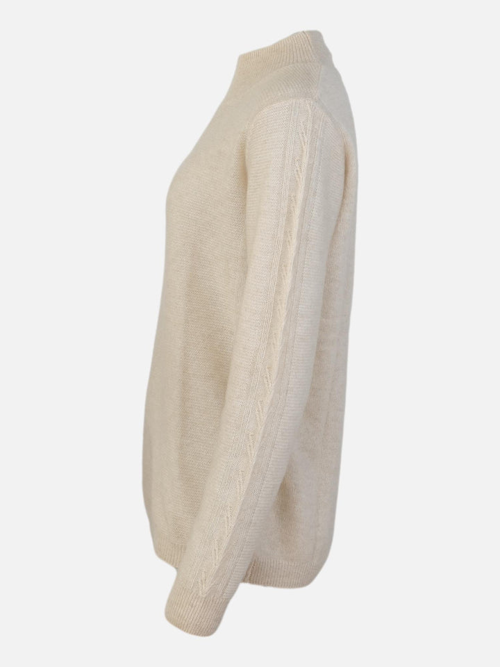 Maglia MKI - 100% Cashmere - Accessori - Beige Chiaro