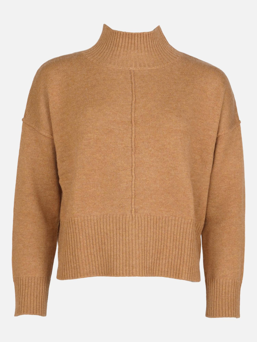 SY-23080 Sweater - 100% uldskjorte - Dame - Valnød