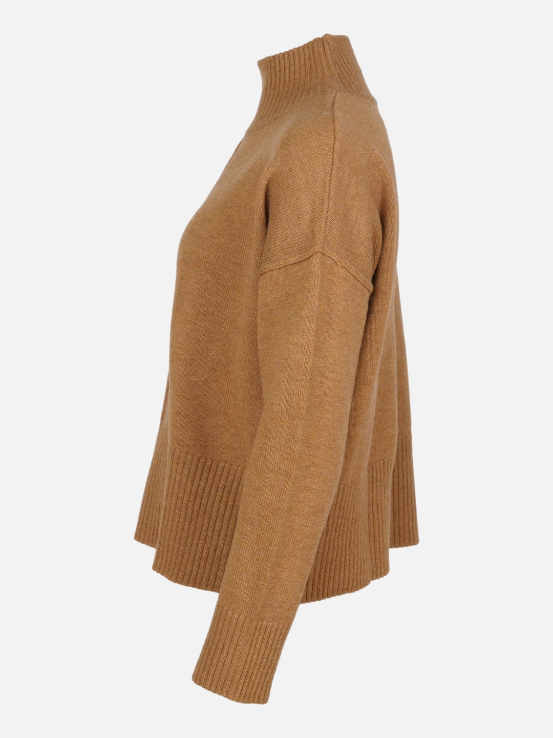 SY-23080 Sweater - 100% uldskjorte - Dame - Valnød