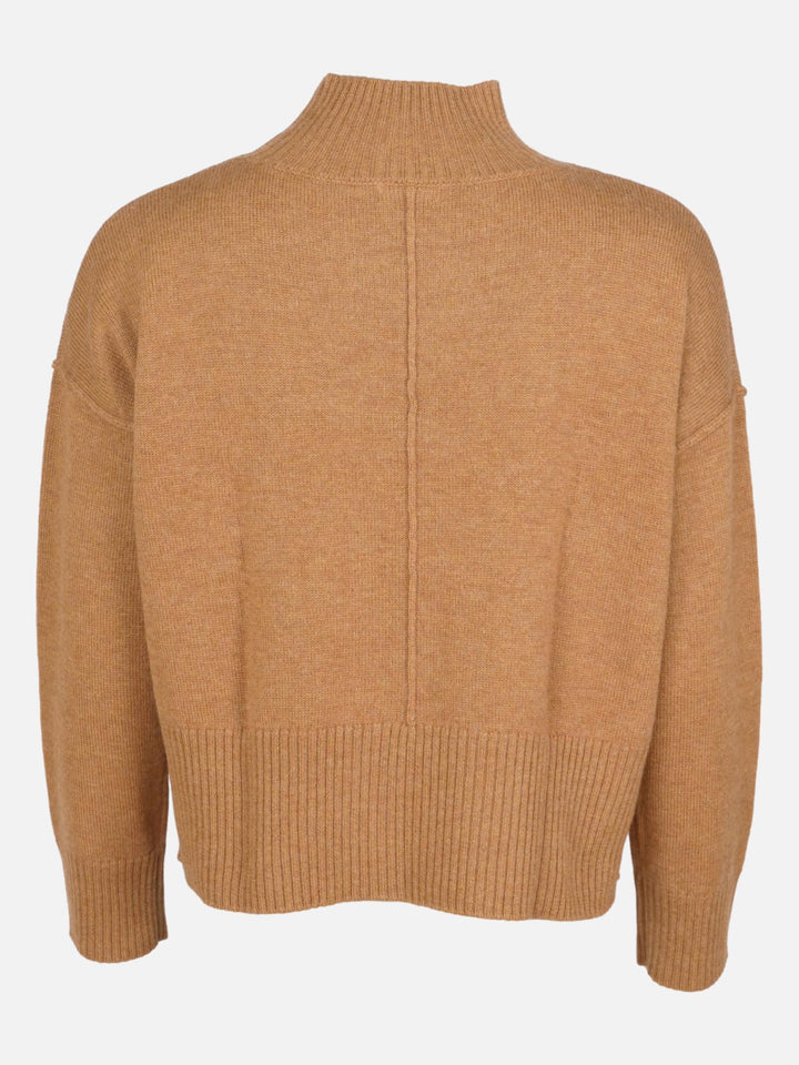 SY-23080 Sweater - 100% uldskjorte - Dame - Valnød