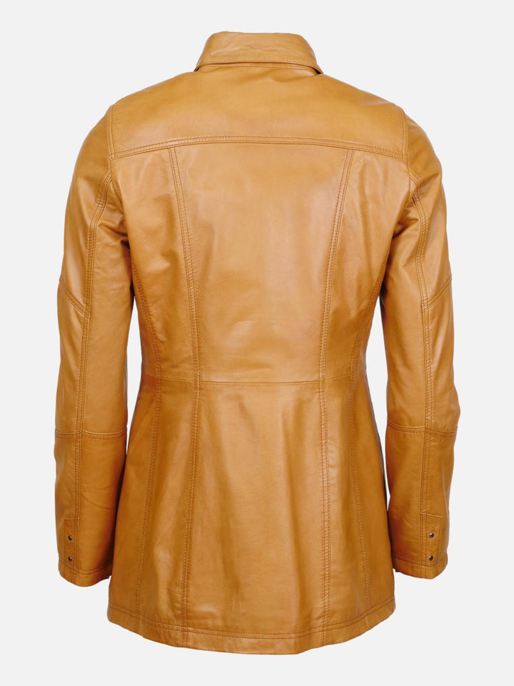 Nieuw Alaine - Lam Malli Leer - Dames - Cognac