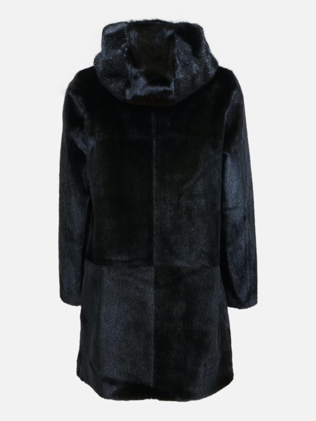 Delaney, 87 cm. - Hætte - Sealjacket - Dame - Sort