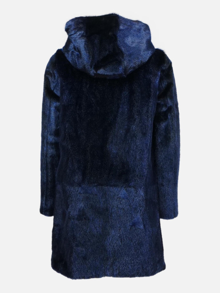 Delaney, 87 cm. - Hætte - Sealjacket - Damer - Blå