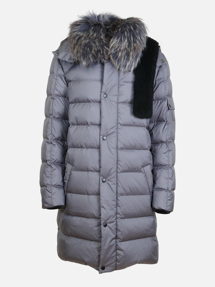 Hector, 95 cm. - Hætte - Ned - Mand - Mørkegrå