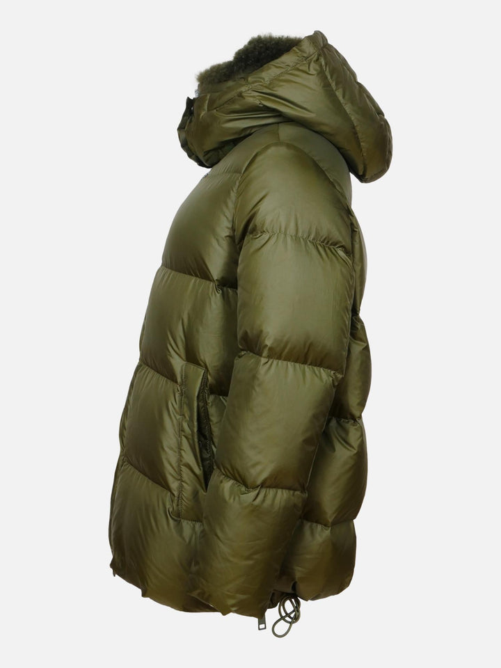 Hester, 75 cm. - Hætte - Dun - Kvinder - Grøn