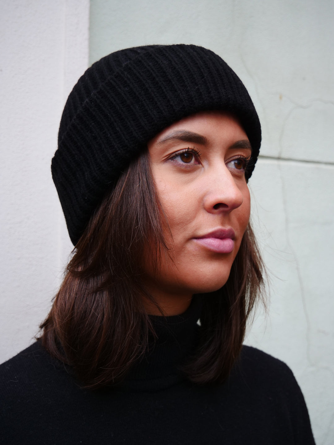 SY-1785 Hat - 100% Uld - Tilbehør - Sort